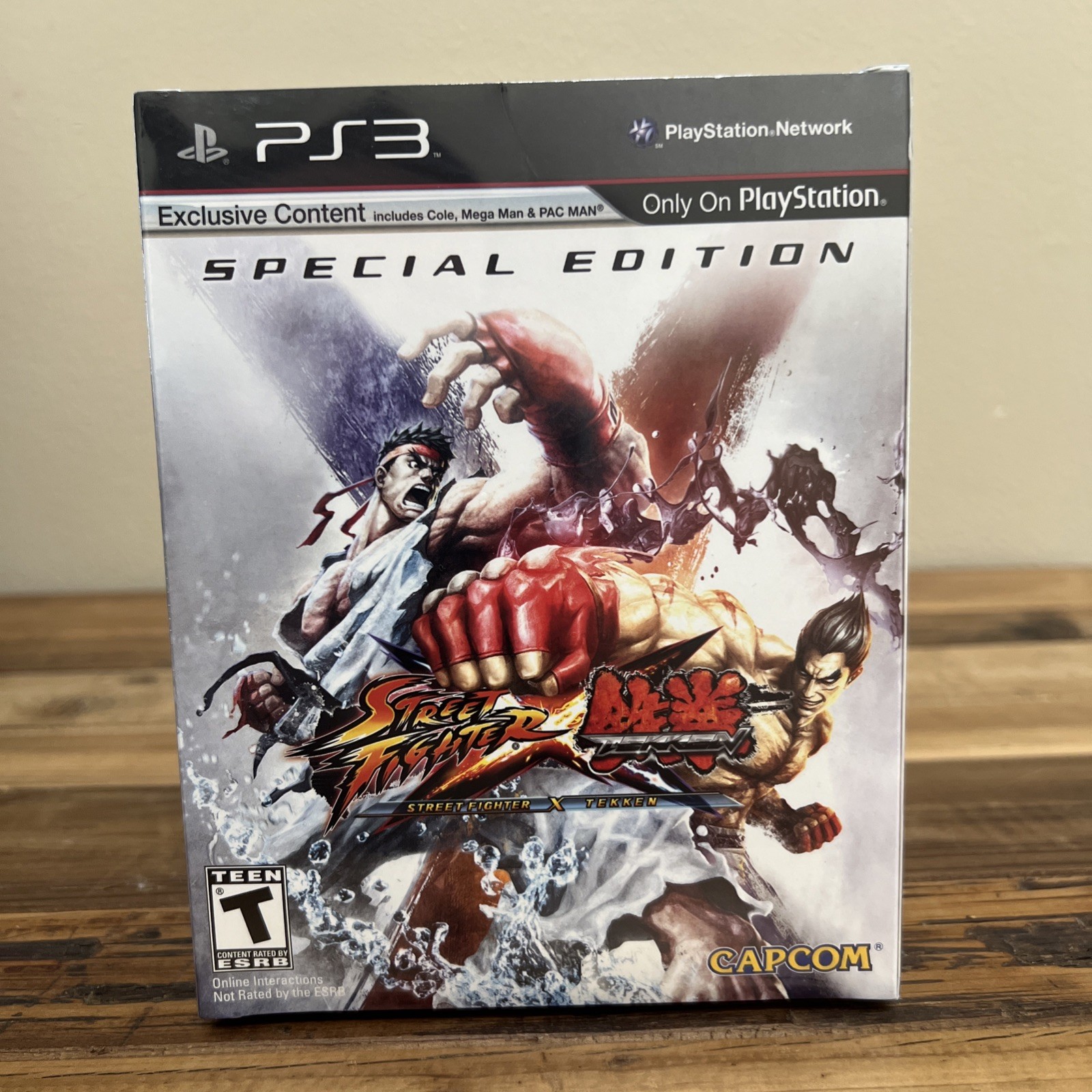 Street Fighter X Tekken Special Edition Playstation 3 PS3 BRAND NEW SEALED