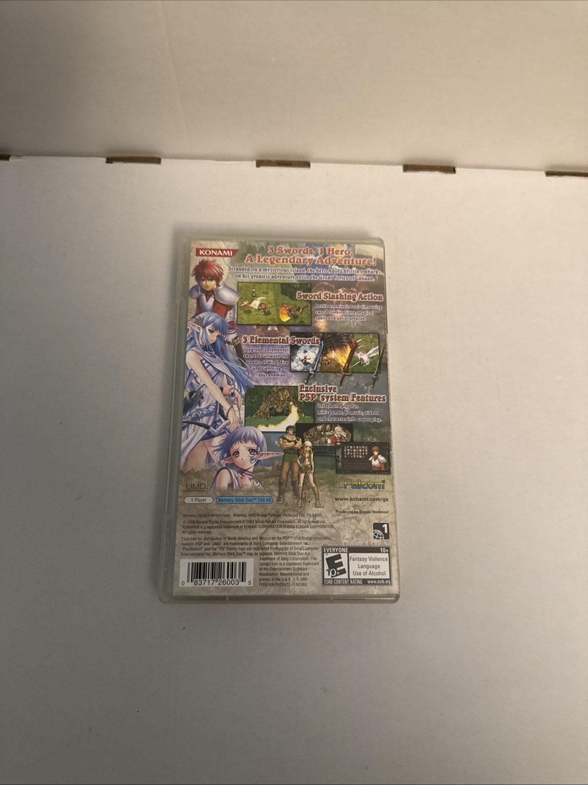 Ys: The Ark of Napishtim (Sony PSP, 2006)