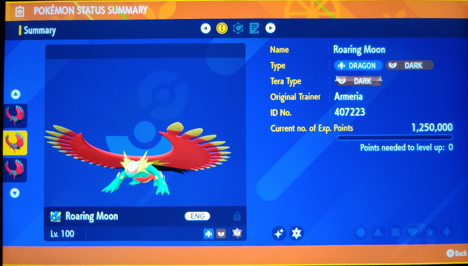 Pokemon Scarlet and Violet ~ Shiny 6IV Paradox Pokemon ~ All Scarlet Exclusives
