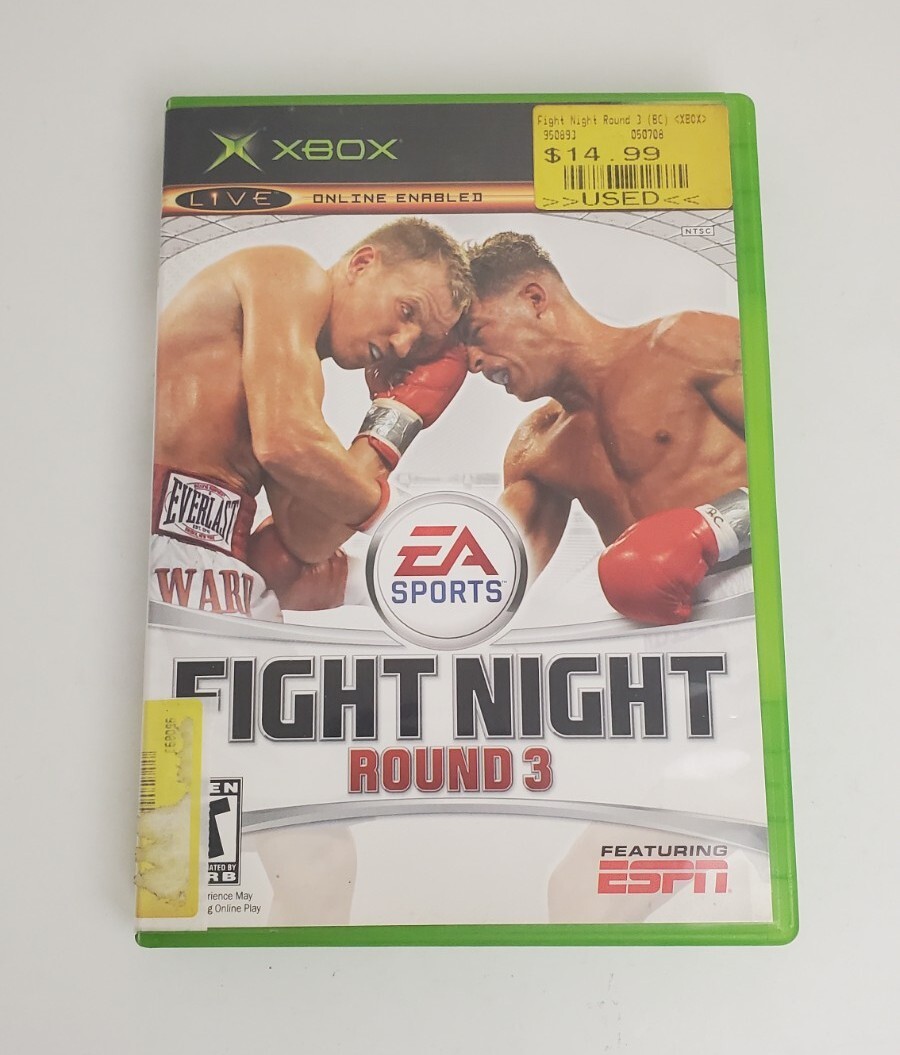 Fight Night: Round 3 (Microsoft Xbox, 2006)(COMPLETE)(TESTED)