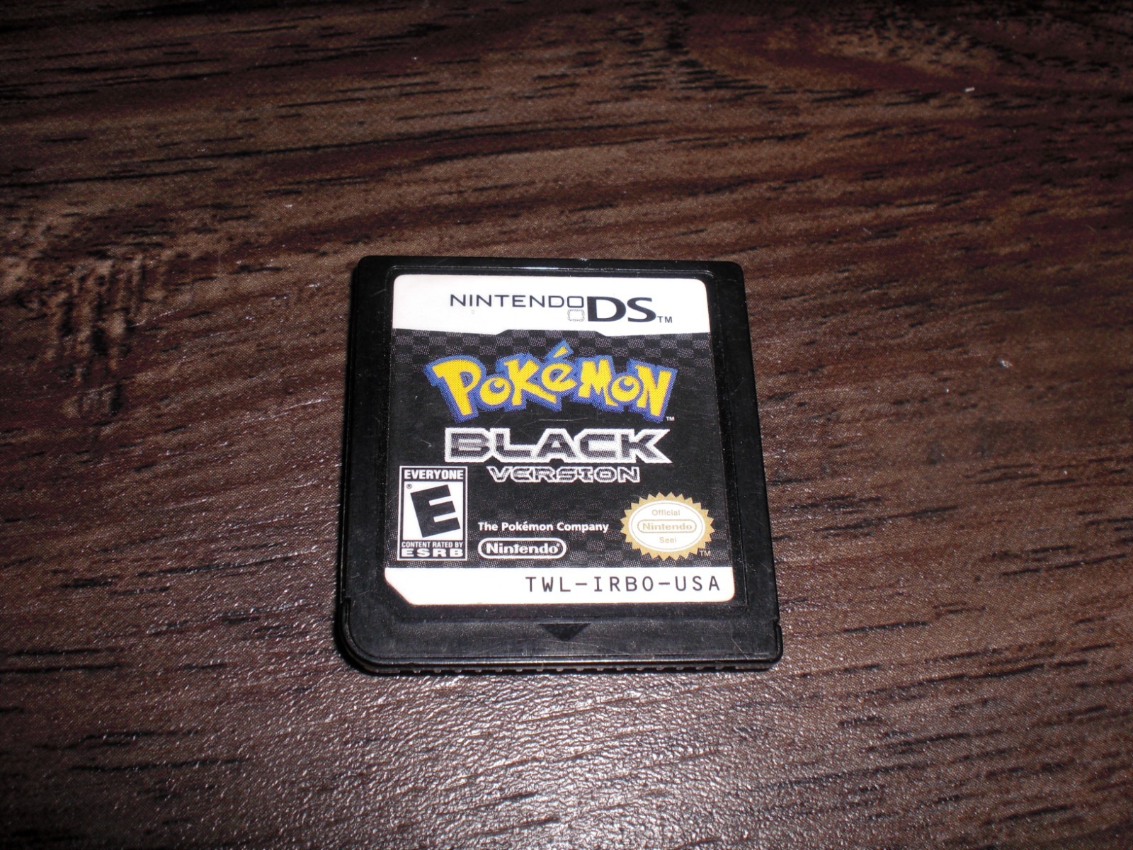 Pokemon Black 1 Version AUTHENTIC GENUINE Game Nintendo DS DSi 3DS 2DS XL TESTED