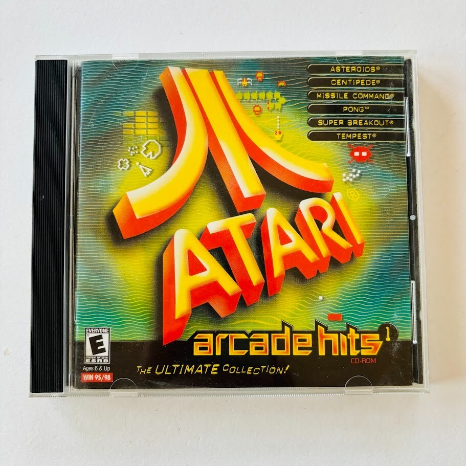 Atari Arcade Hits 1 (PC, 1999) Complete Tested SHIPS FAST!