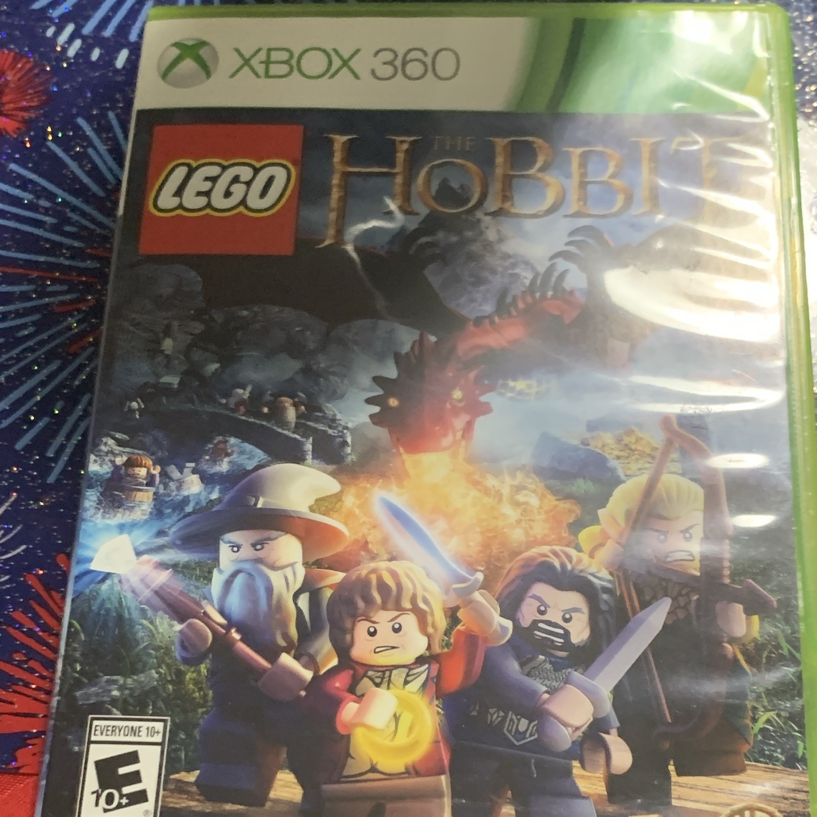 WB Games LEGO The Hobbit Action Adventure Xbox 360 Game Disc w/ Case (E10+)