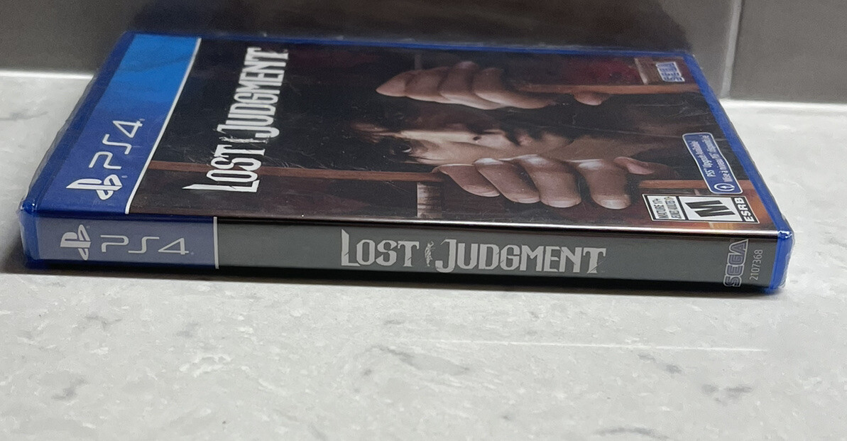 Lost Judgment PS4 (Sony PlayStation 4 2021) NEW SEALED Sega Ryu Ga Gotoku Studio