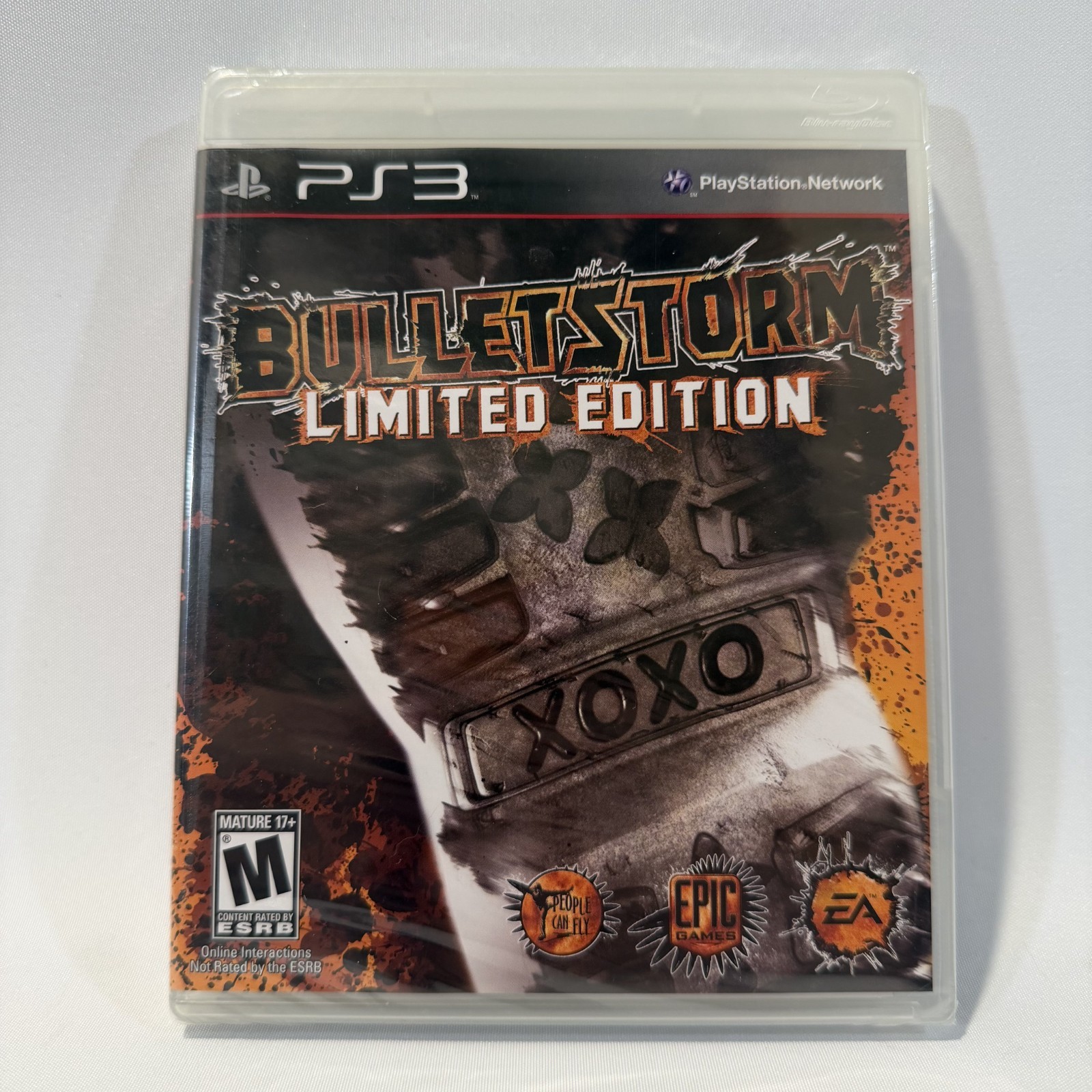 Bulletstorm Limited Edition PS3 Epic Games FPS Action Shooter Video Game Sealed