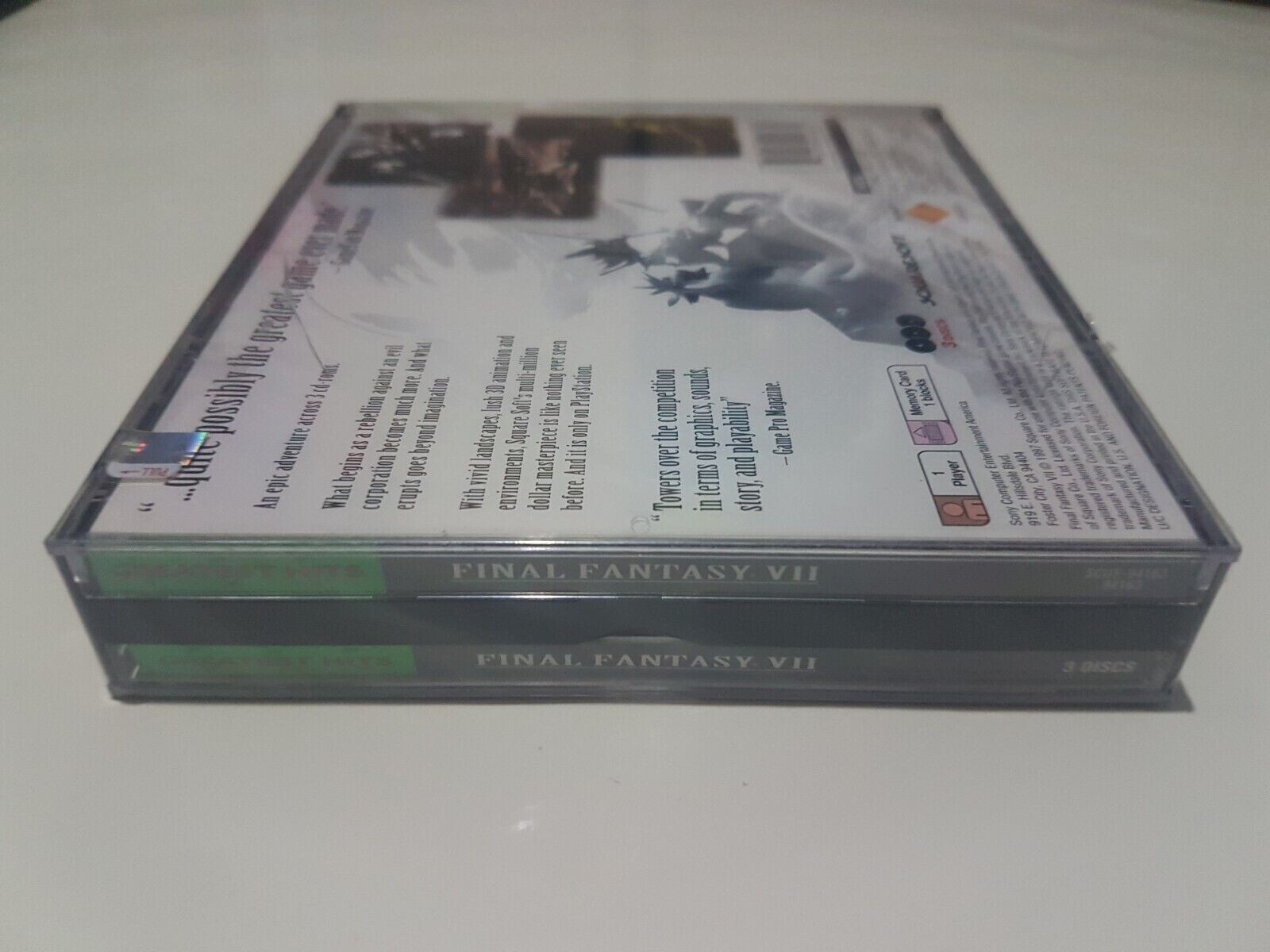 Final Fantasy VII (Greatest Hits) [PS1] [PlayStation 1] [2000] [Brand New!]