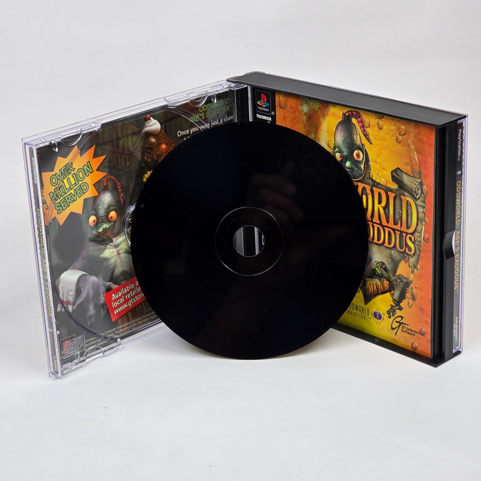 💿 REFURBISHED Oddworld: Abe’s Exoddus (PlayStation 1 PS1) CIB & TESTED 💿