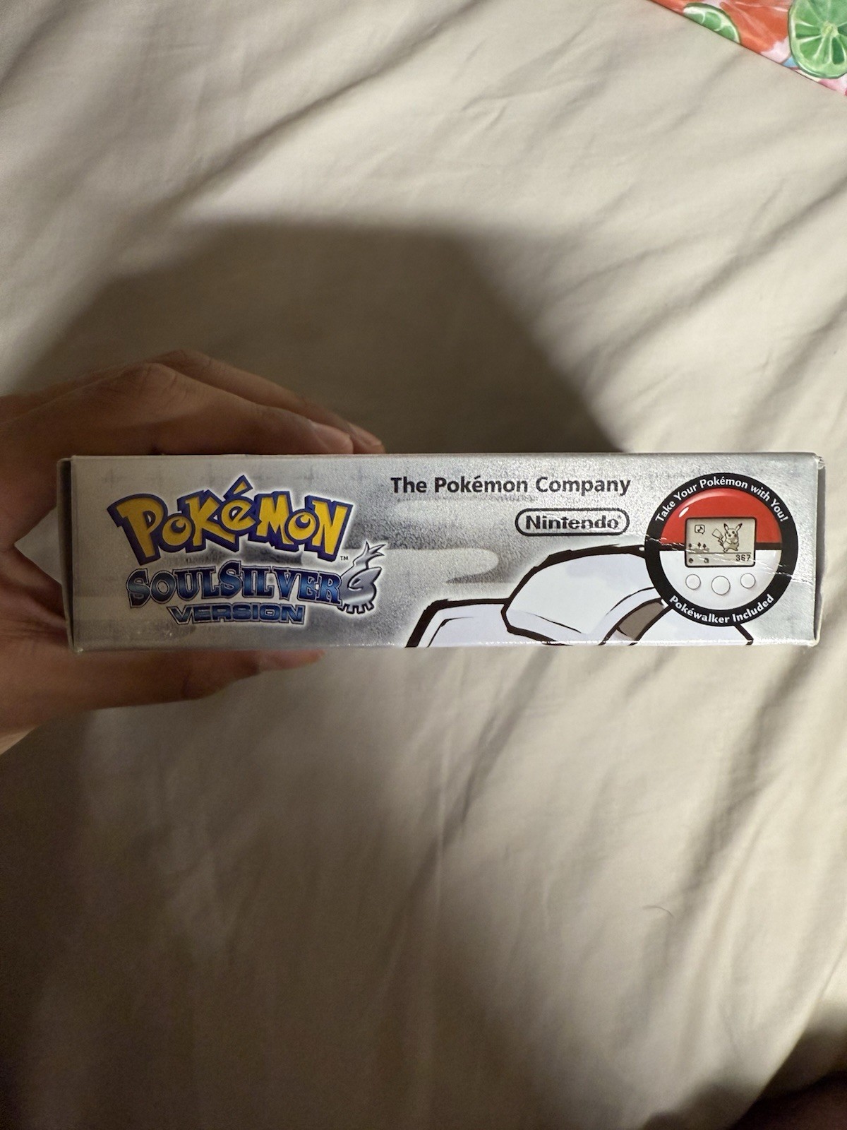 Pokemon: Soulsilver Version w/ Working Pokewalker (Nintendo DS, 2010), Big Box