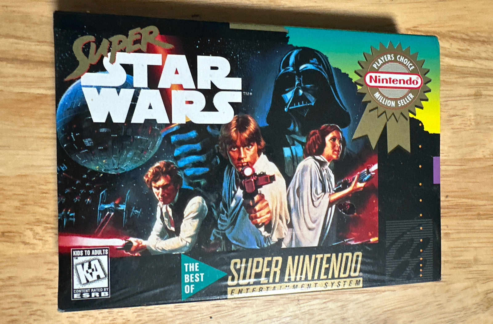 New in Box Super Star Wars Nintendo For Super Nintendo best of.