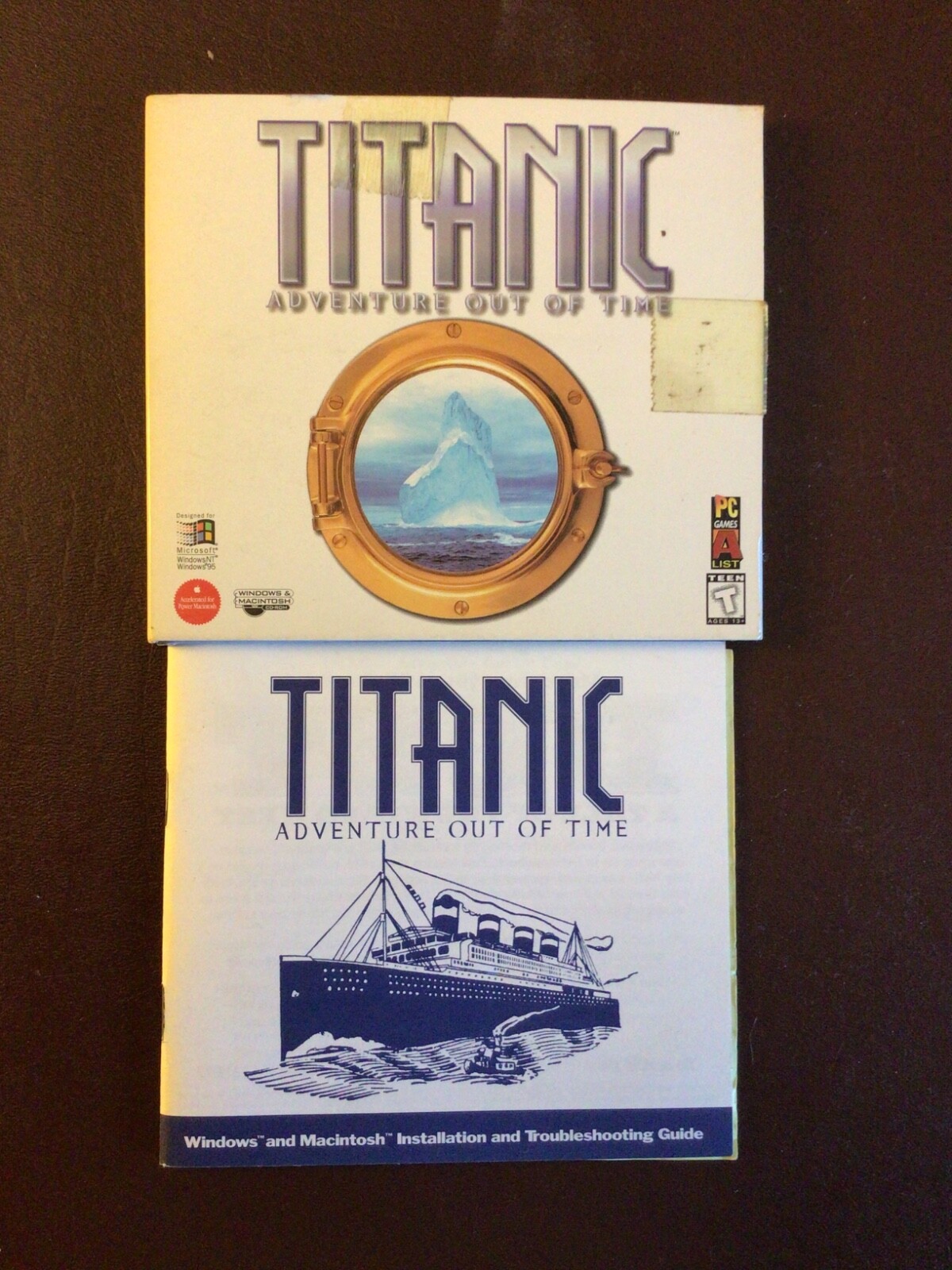 Excellent Titanic Adventure Out Of Time (Windows/Mac PC CD-ROM, 1996) 2 Disc Set