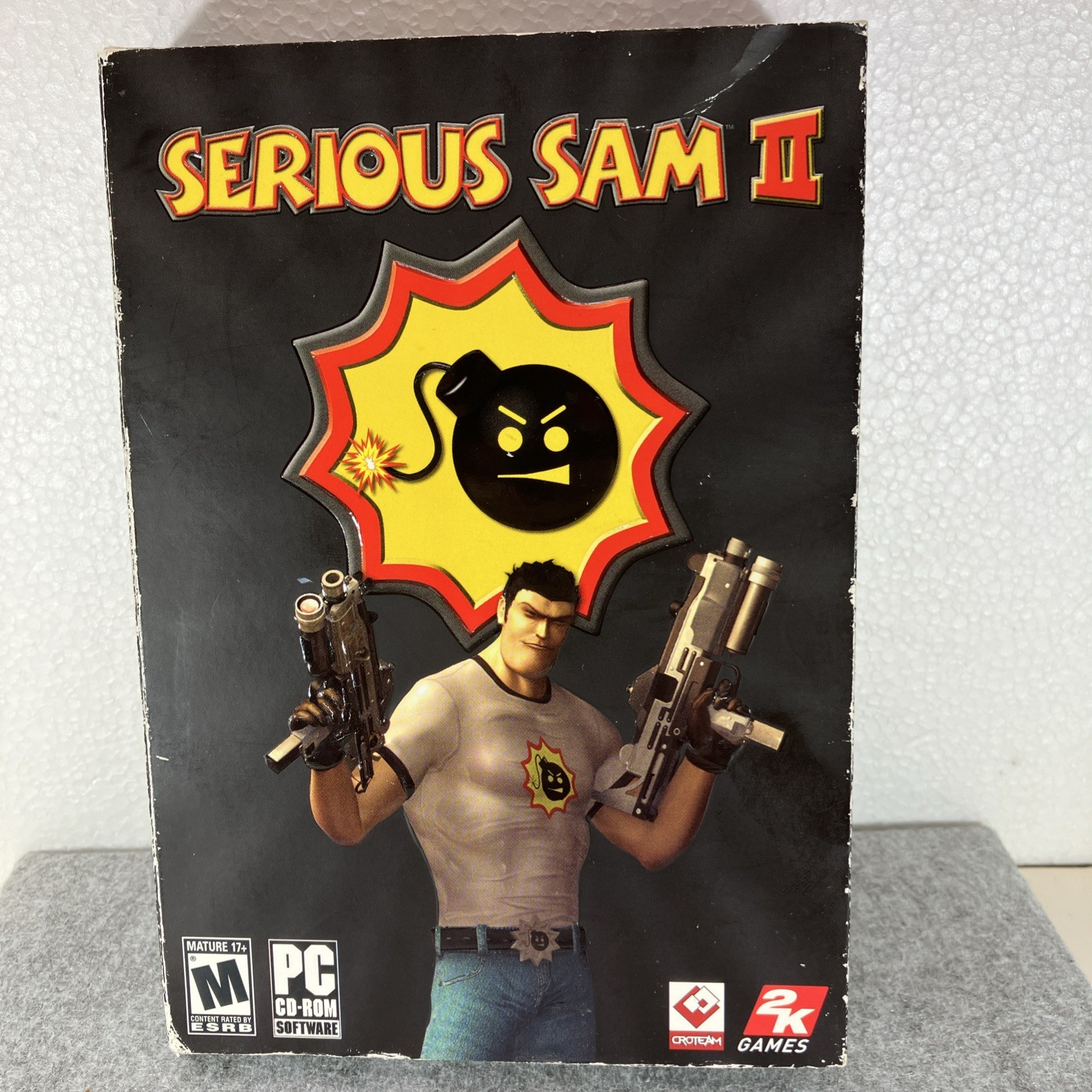 Serious Sam 2 PC CD-ROM, 4 Mint Condition Discs & Manual Mature 17+ 2 K Games