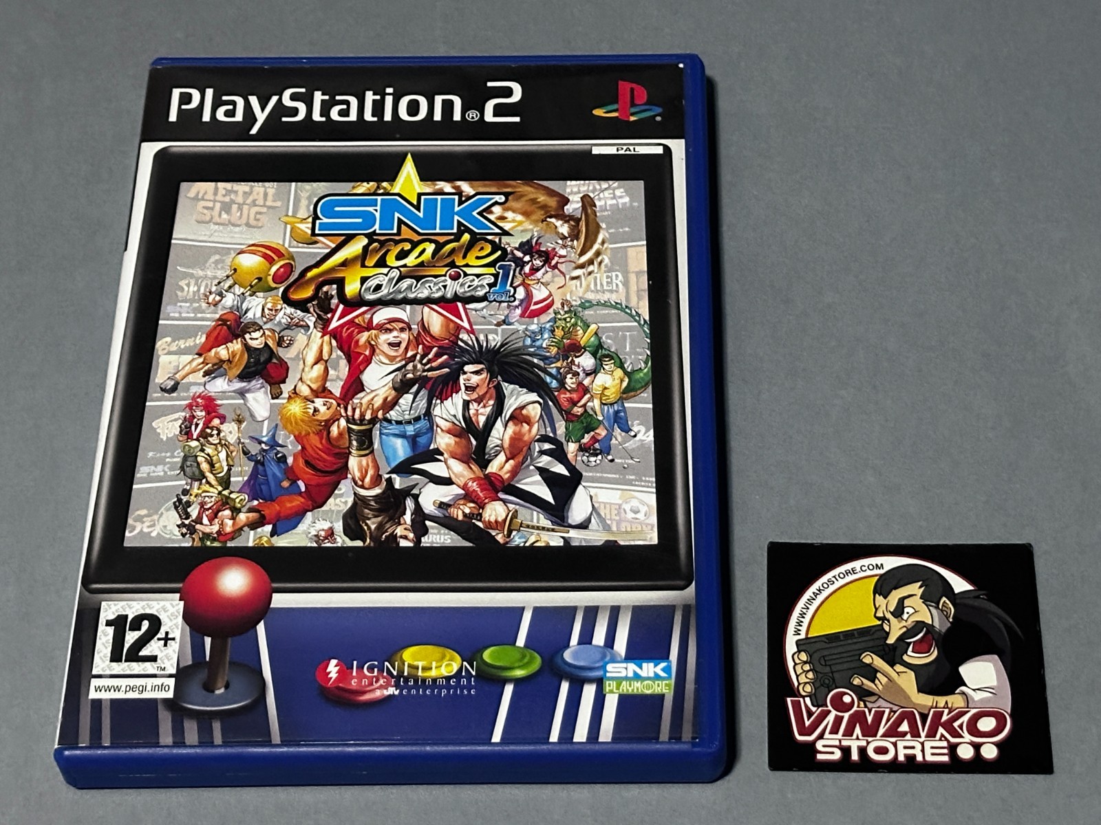 SNK Arcade Classics Vol. 1 Sony Playstation 2 Ps2 Pal Italia