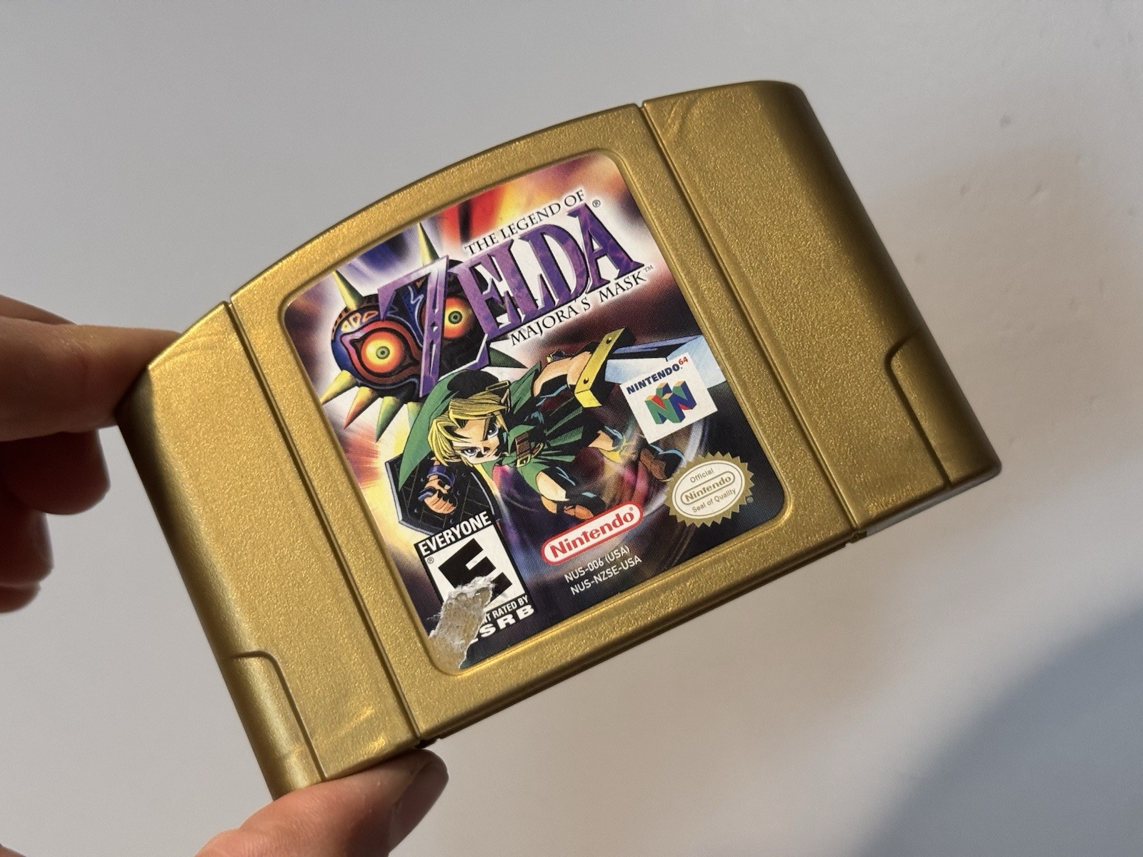 Legend of Zelda Majoras Mask Nintendo 64 N64 Authentic NON HOLO Tested READ!