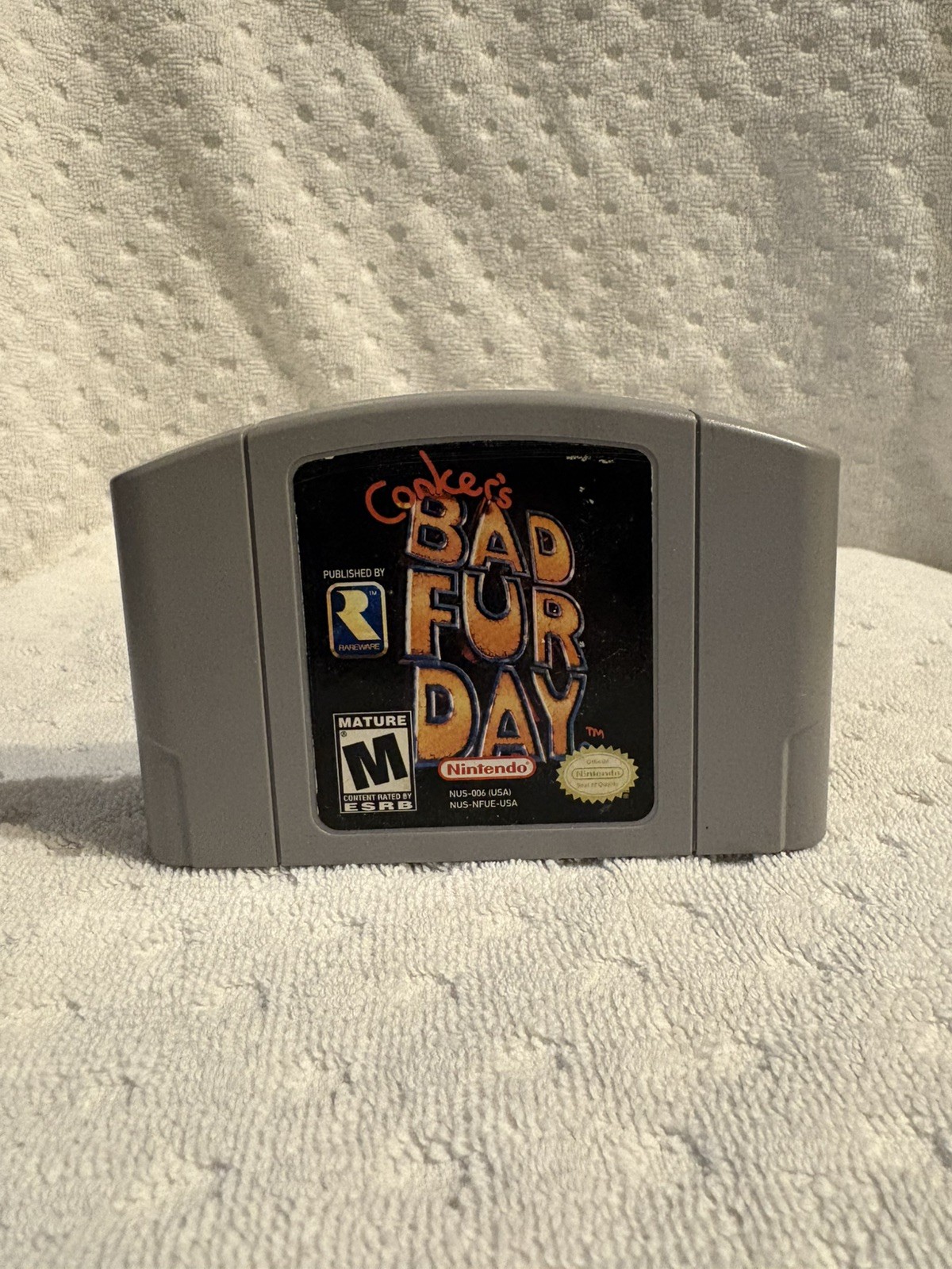 Conker’s Bad Fur Day (Nintendo 64, 2001) Authentic