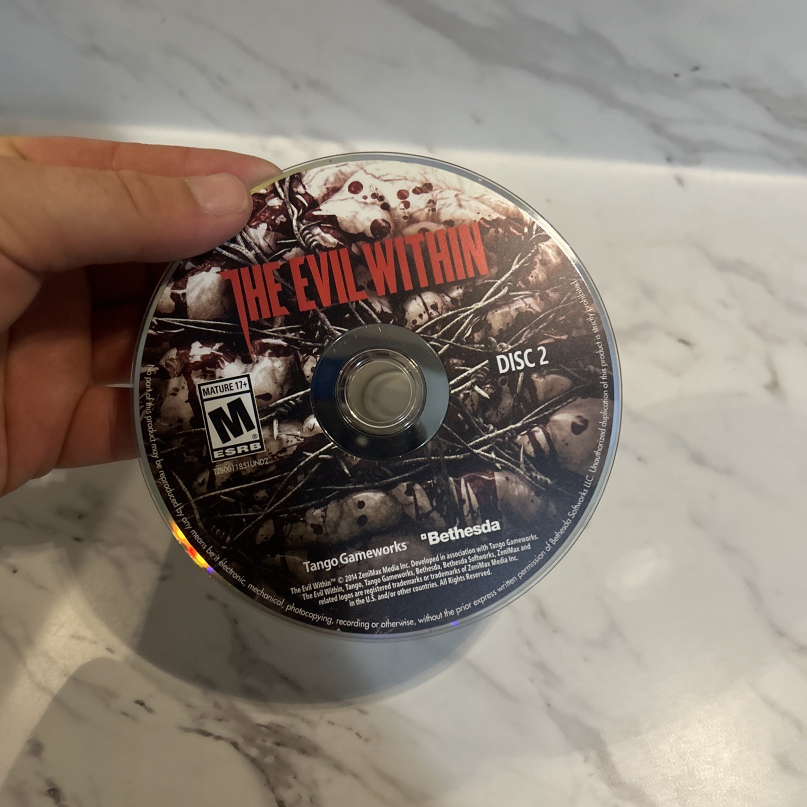 The Evil Within PC DVD ROM Video Game – Great Condition Complete Horror