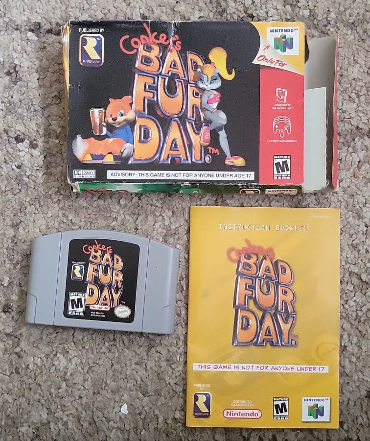 Conker’s Bad Fur Day (Nintendo 64, 2001)