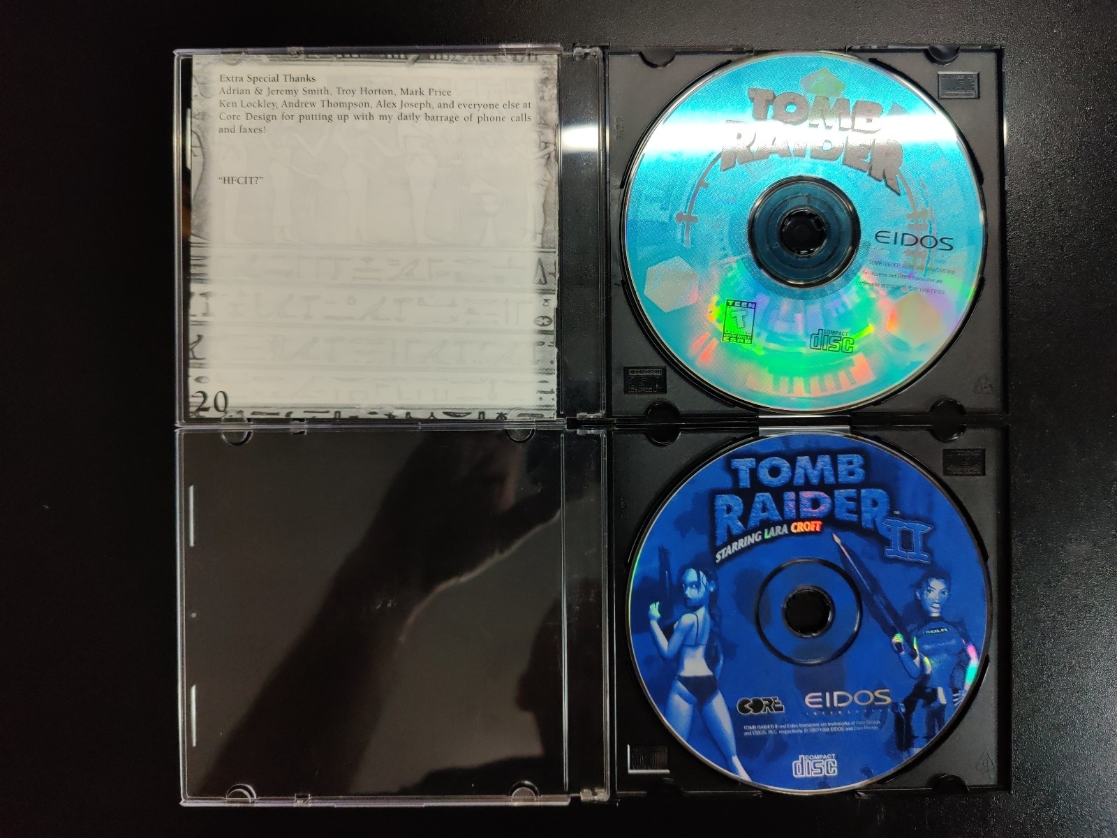 Tomb Raider Trilogy I II III + Last Revelation — Windows PC CD-ROM Video Game