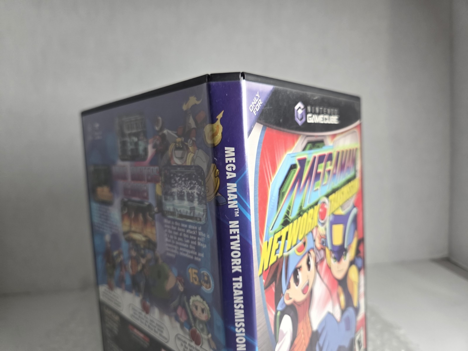 Mega Man Network Transmission Nintendo Gamecube Wii 2003 No Manual Capcom OEM