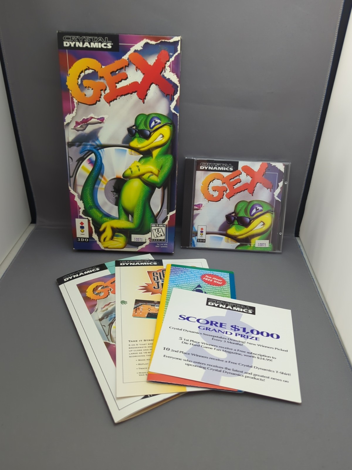 * Gex (Panasonic 3DO) Complete CIB Longbox
