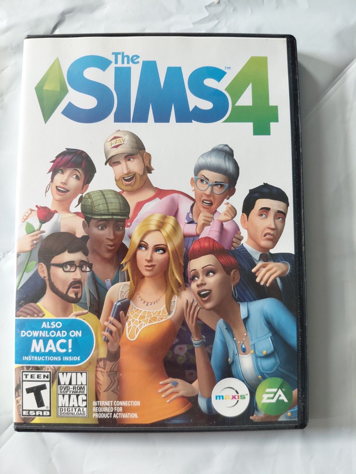 The Sims 4 PC Mac Game DVD ROM Complete, Disc And Code *Mint*