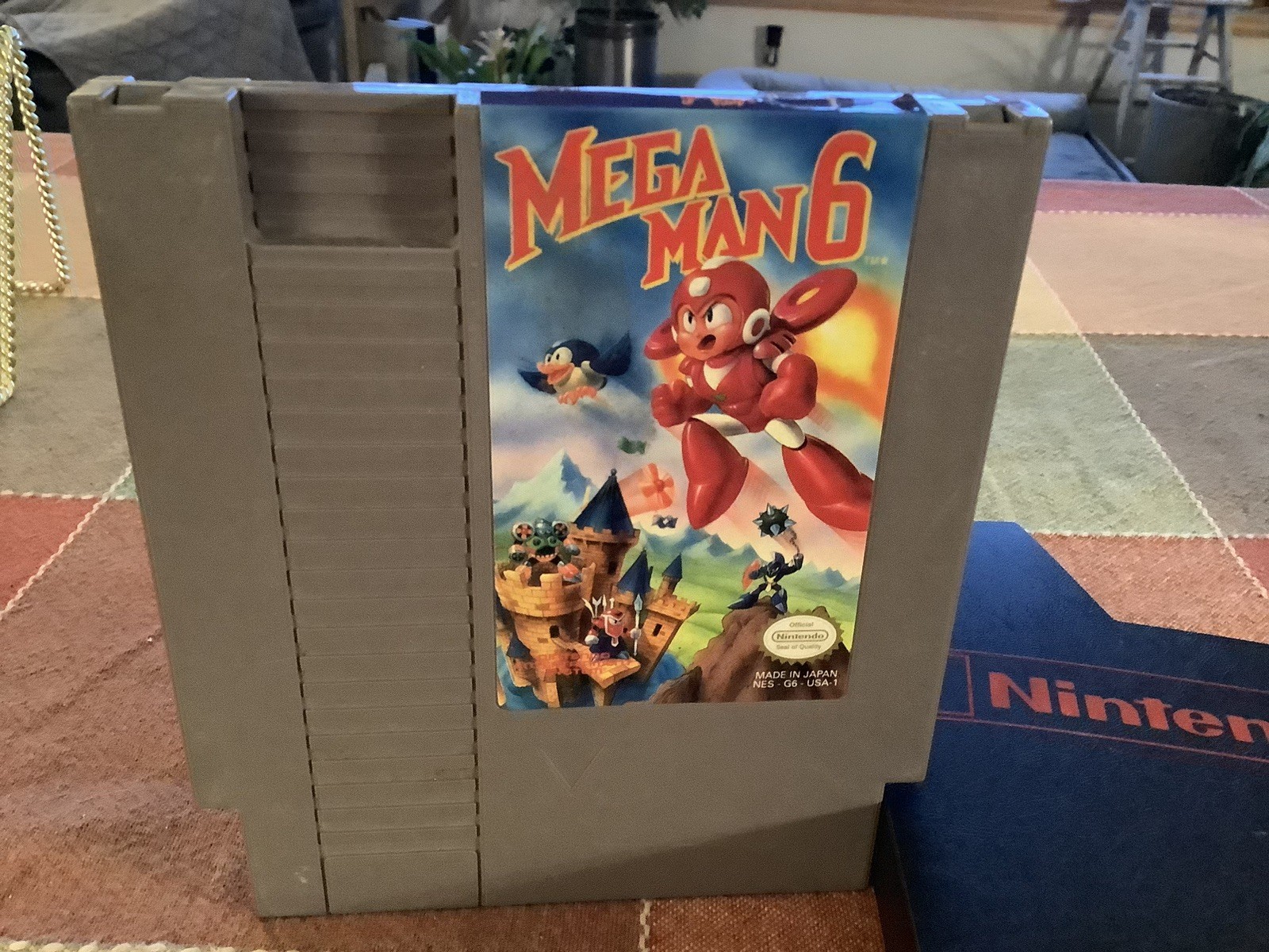 Mega Man 6 Used Nintendo Entertainment System 1994 NES Fun Free USA Shipping