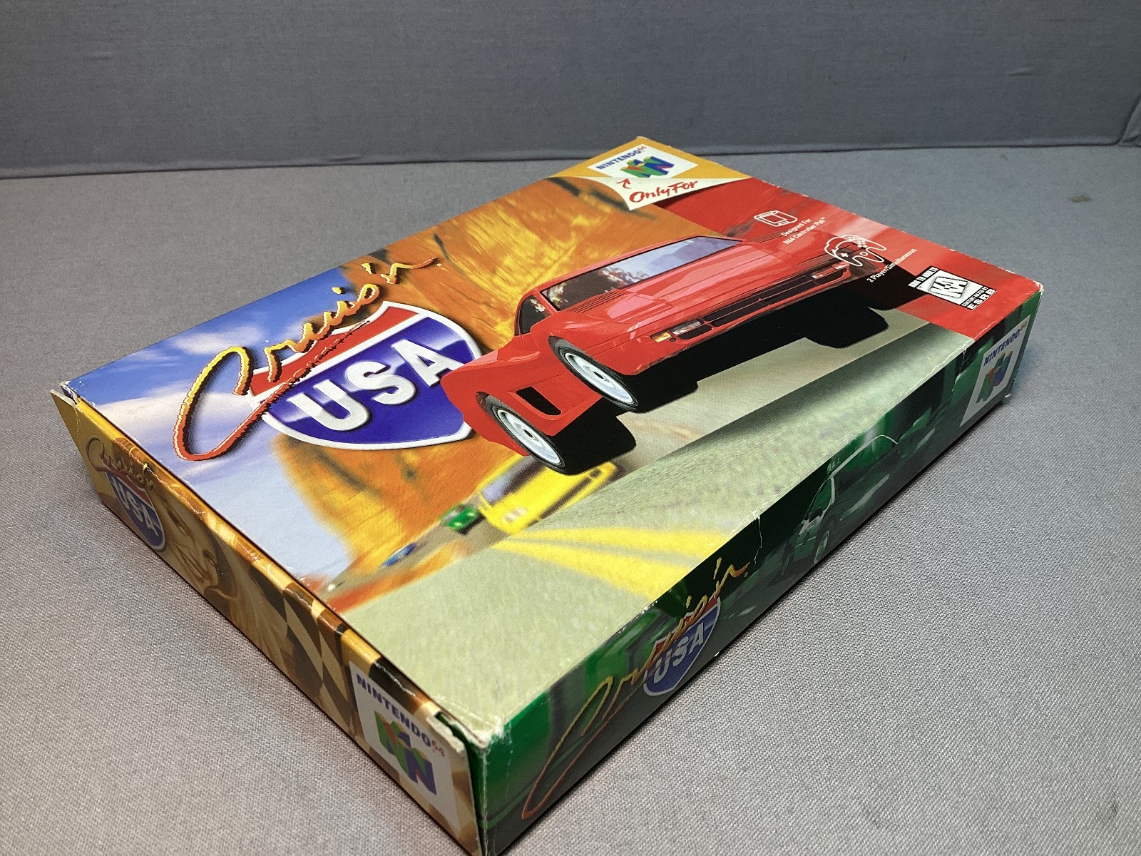 Cruis’n USA N64 – Nintendo 64 (1996) Complete In Box CIB