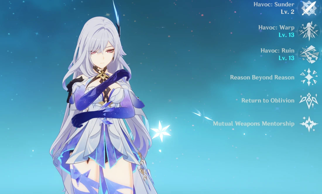 Genshin Impact Account – America Server – AR55 C6-Skirk R1 weapon full team