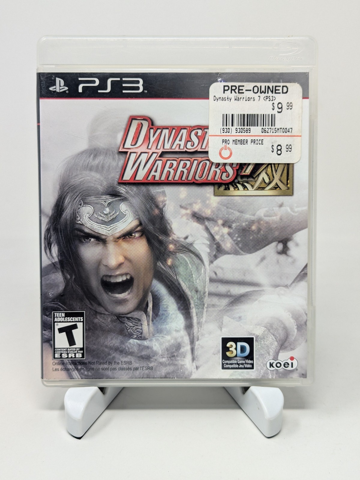 Dynasty Warriors 7 PS3 Sony PlayStation 3 2011 Hack and Slash Action Game