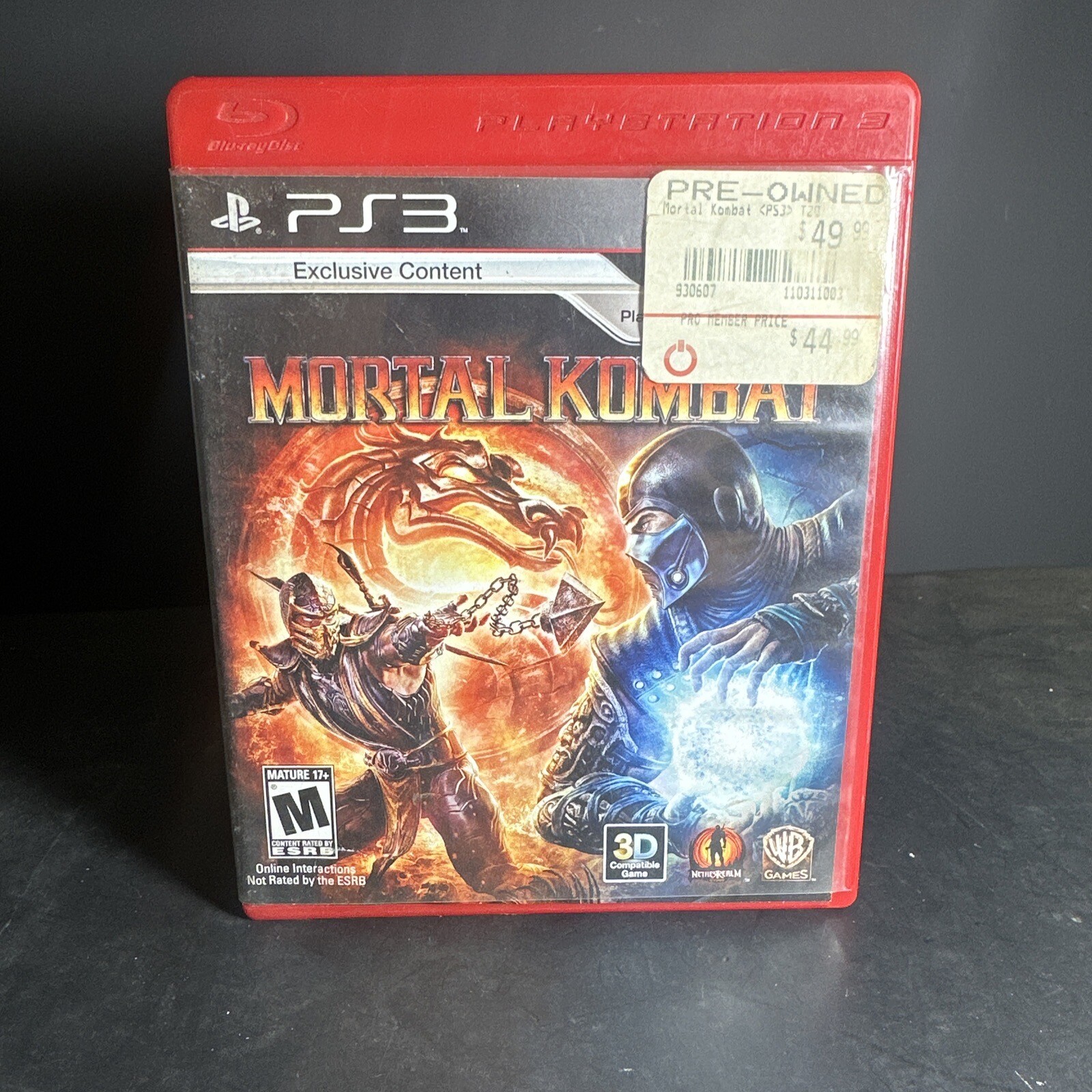 Mortal Kombat Komplete Edition Sony PlayStation 3 PS3 Greatest Hits Complete CIB