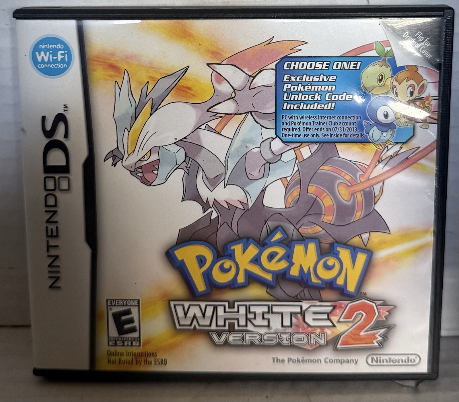 Pokemon: White Version 2 (DS, 2012) Authentic – Complete Walmart Variant w Code