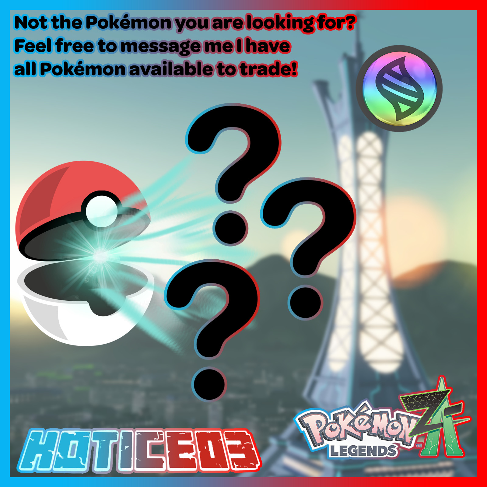 ✨ Shiny Blaziken 6IV ✨ Mega Dimension Pokemon Legends ZA Ready 🚀 Fast 🚀