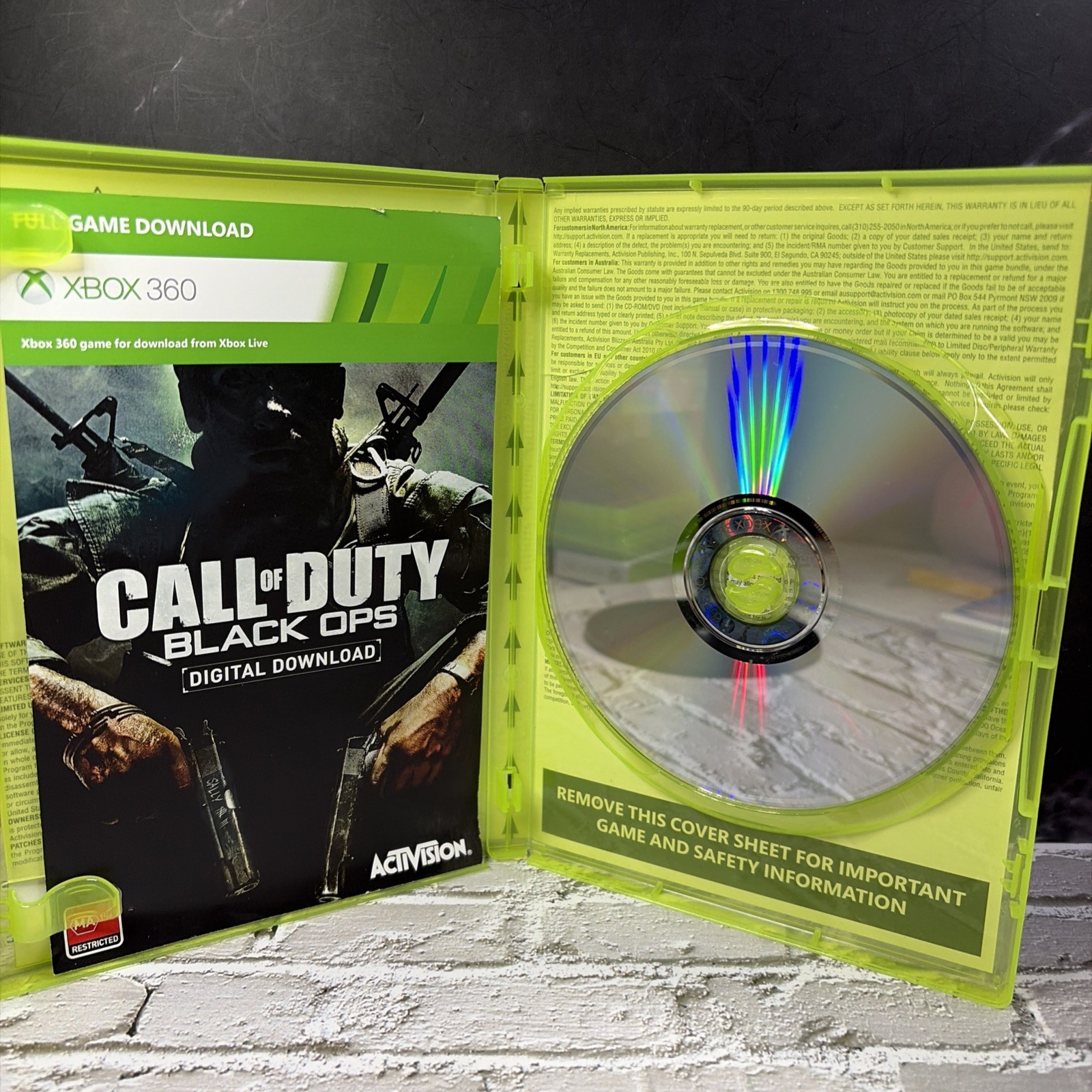 Call of Duty Black Ops 3-(Xbox 360 )-PAL-Multiplayer & Zombies Only-Clean