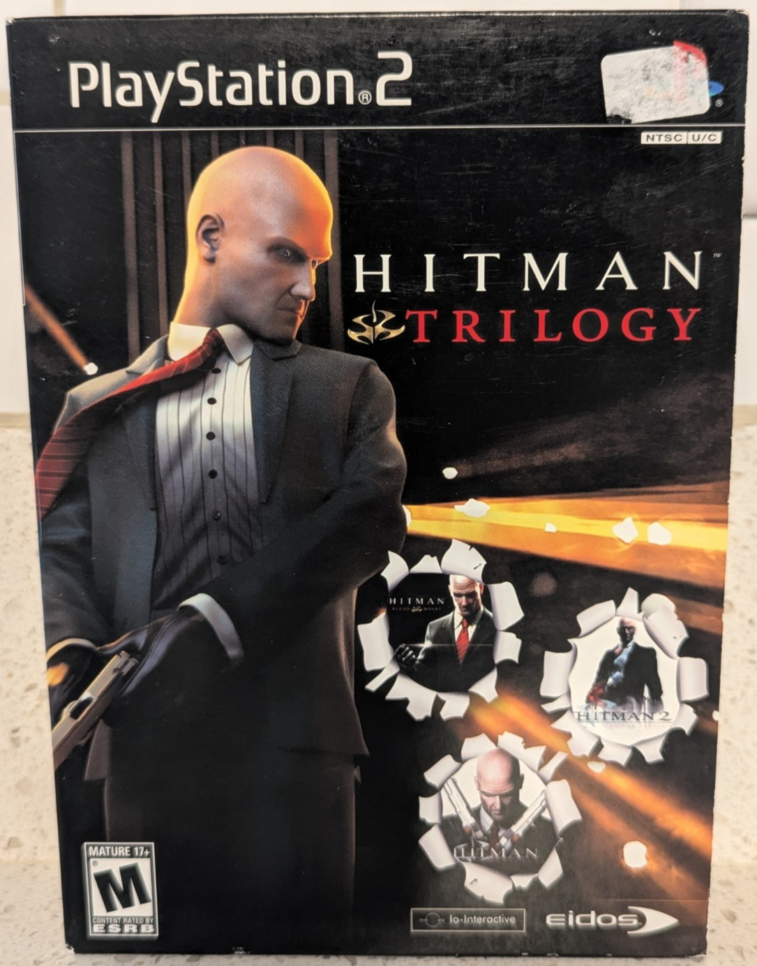 Hitman Trilogy PS2 CIB Box Set Bonus Disc Blood Money Contracts Silent Assassin