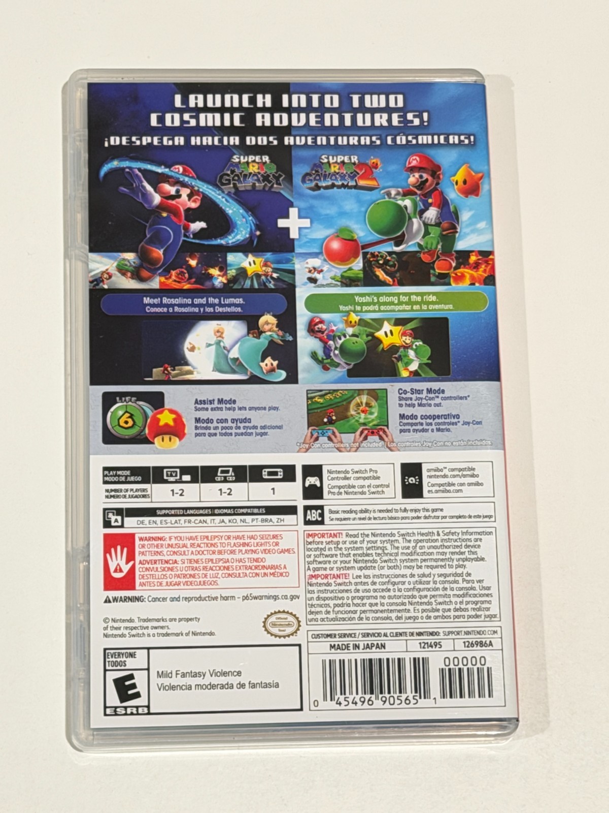 Super Mario Galaxy + Super Mario Galaxy 2 – Nintendo Switch
