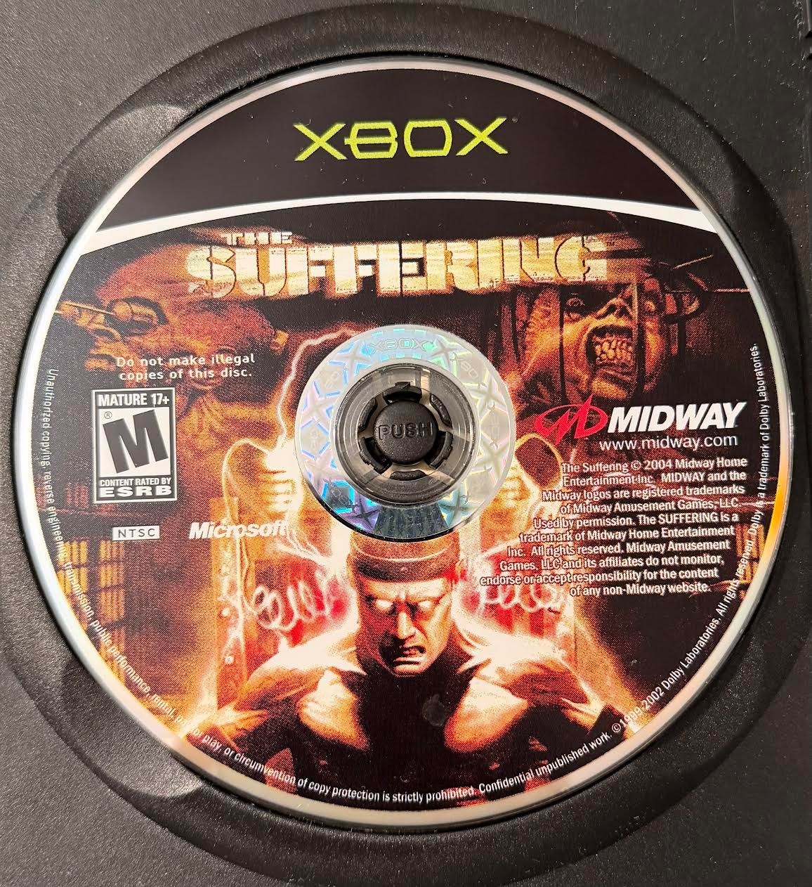The Suffering (XBOX, Mature, 2002)