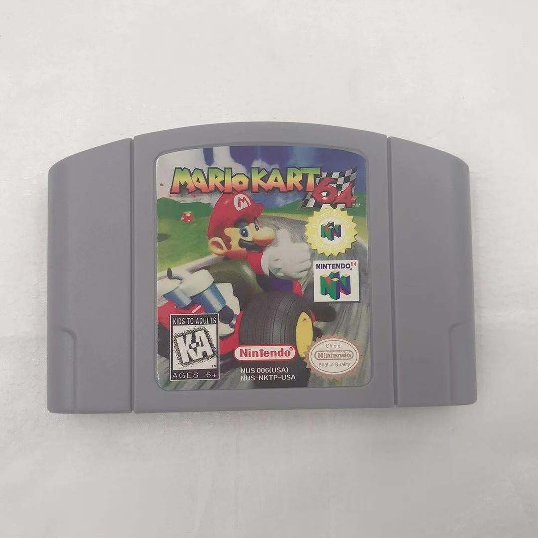 Mario Kart 64 – Nintendo 64 (N64) Exclusive release Vintage cartridge Brand new