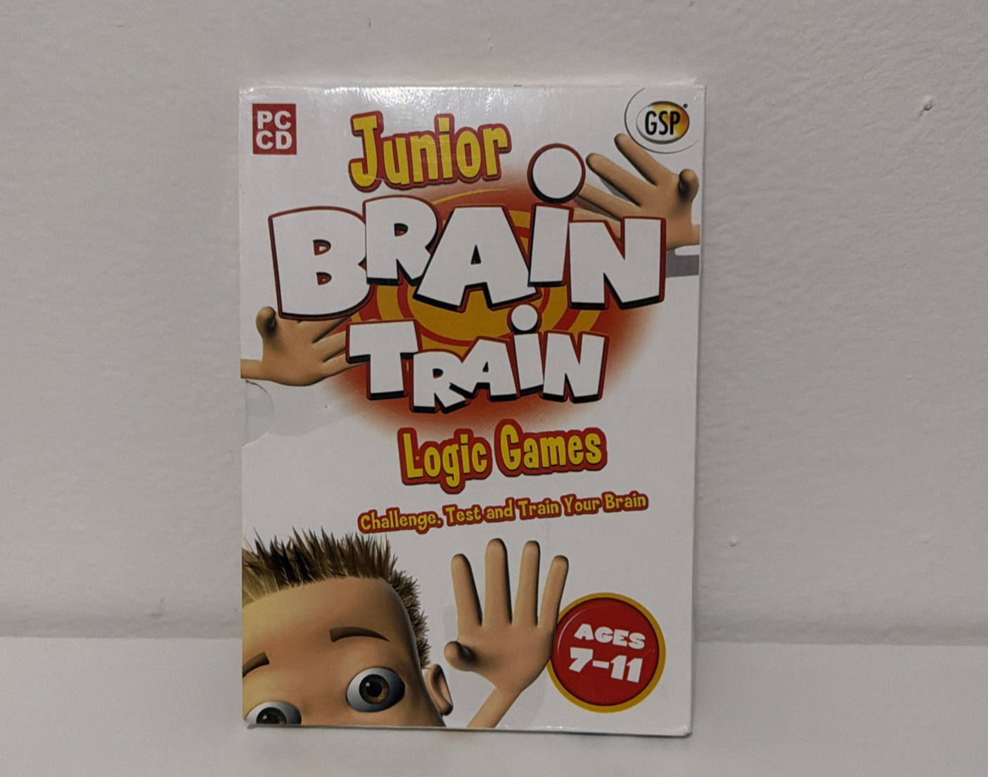 Junior Brain Train (2008) – Logic Games, Ages 7-11 PC Software Complete [Tested]