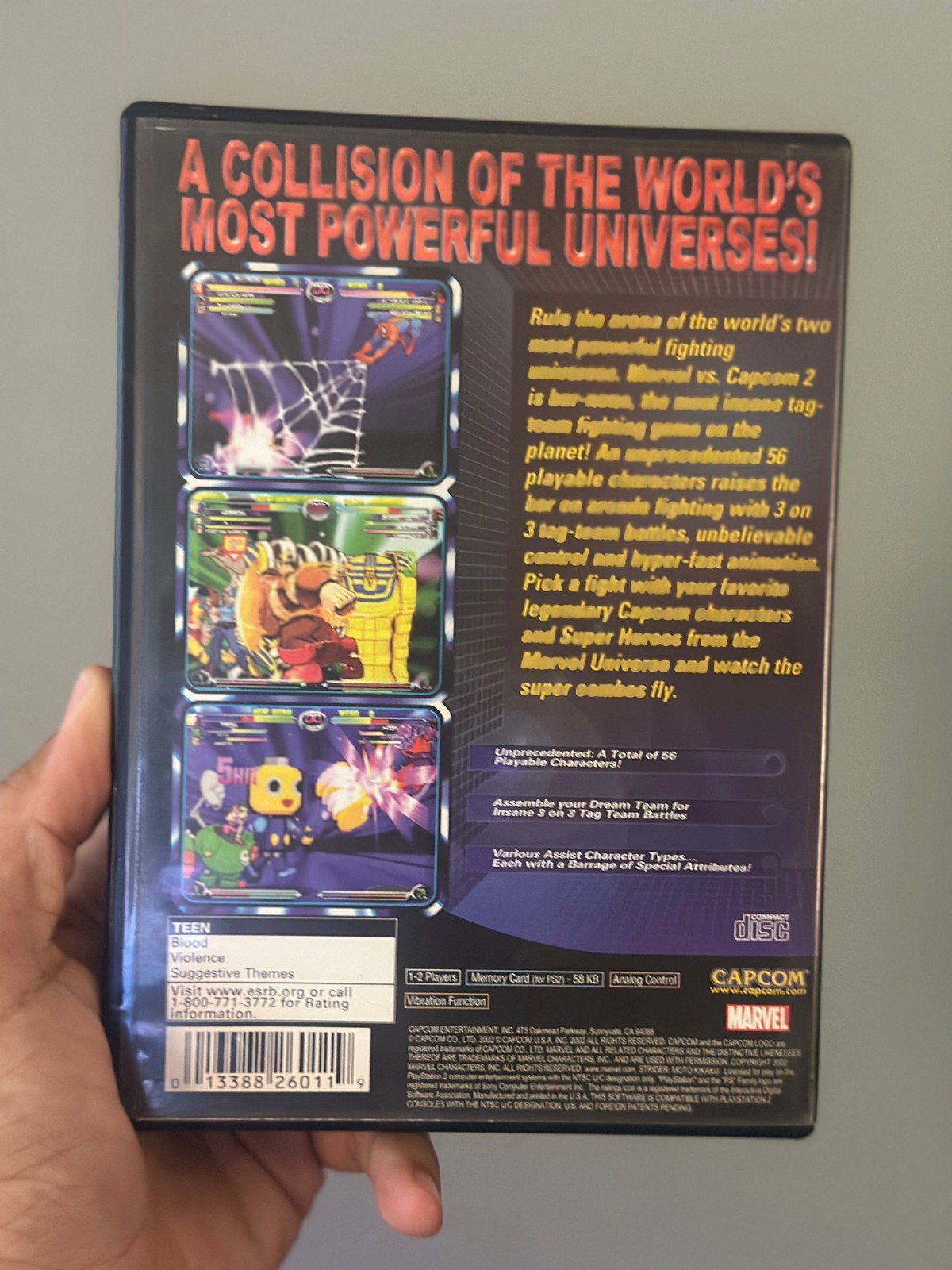 Marvel vs Capcom 2 – Playstation 2 CIB