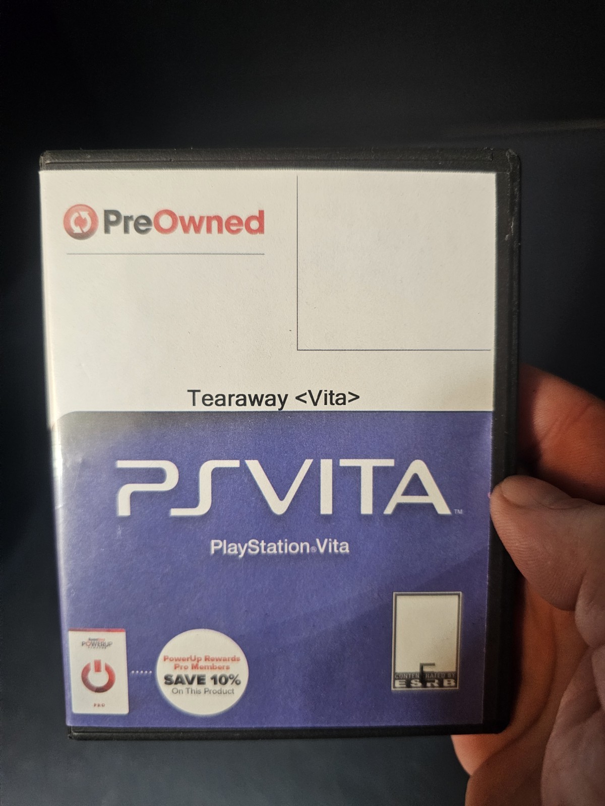 Tearaway Nintendo Vita (Read Description)