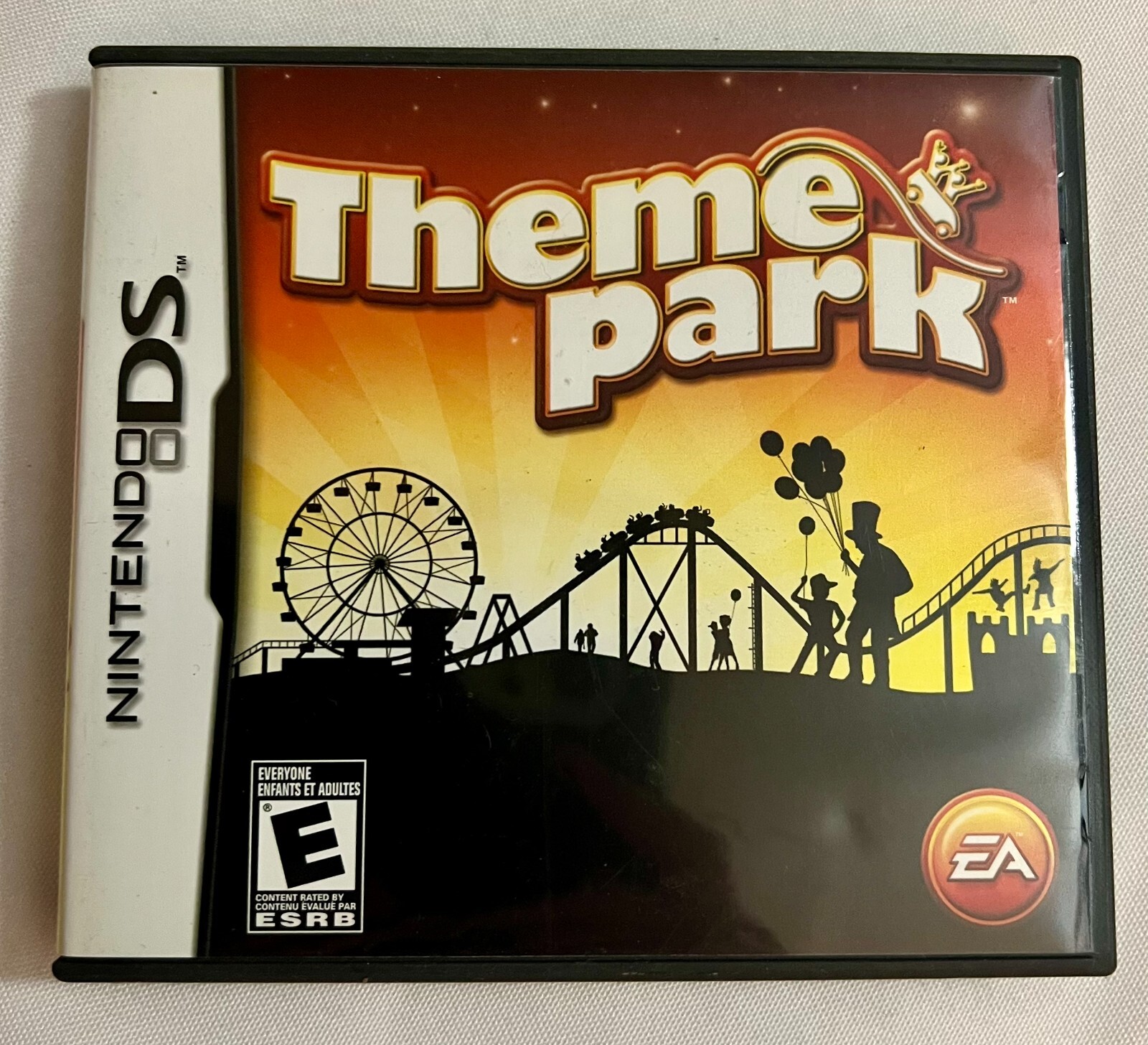 Theme Park – Nintendo DS Game – Complete In Original Case