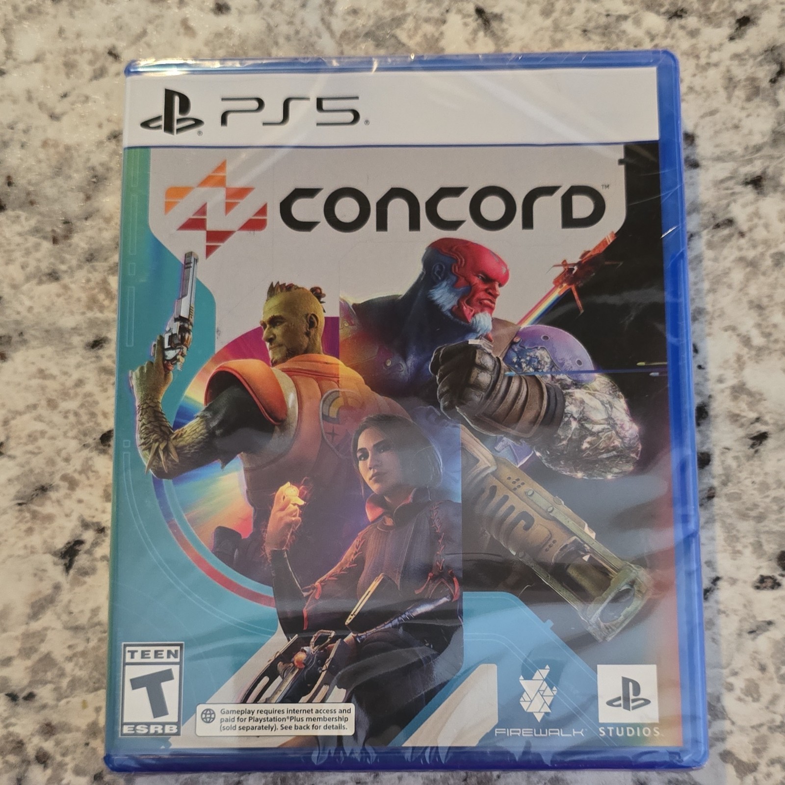 Sony Concord PS5 Shooter Action Adventure Game, Online Play, 2024, Teen Rated
