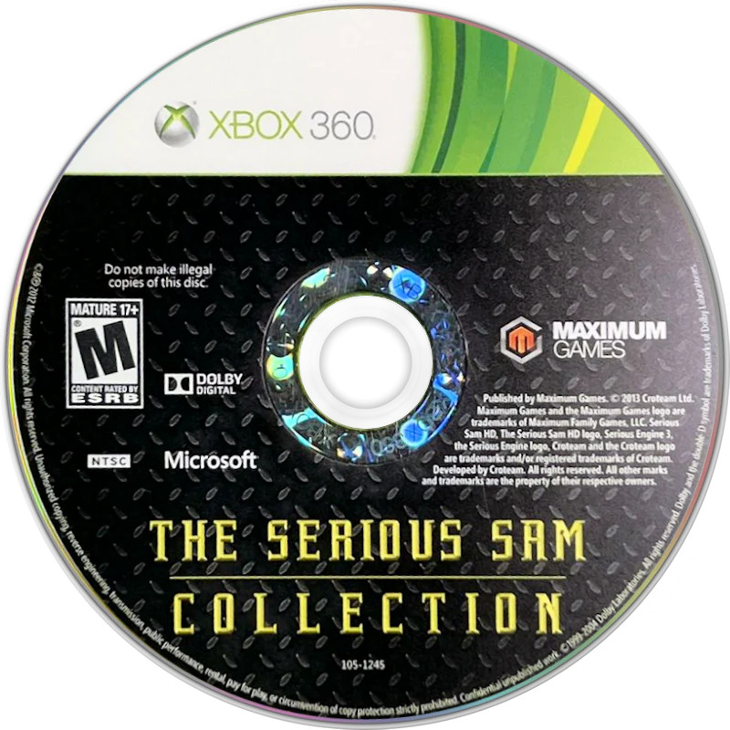 Serious Sam Collection – Xbox 360 [Sealed New Game]