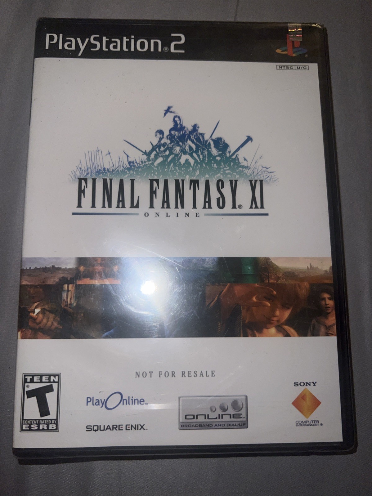 Final Fantasy XI Online Playstation 2 PS2 Sealed Brand New Free Shipping