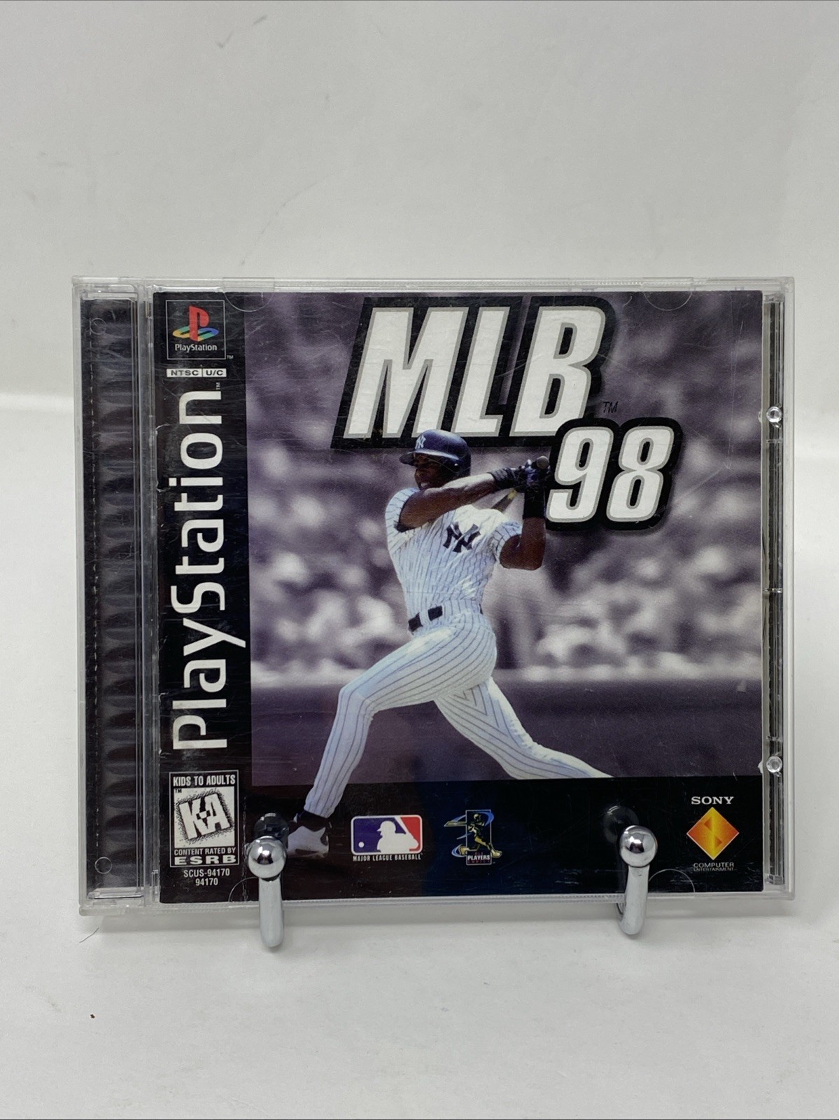MLB 98 Standard Edition PlayStation Video Game Major League Baseball Sports CIB