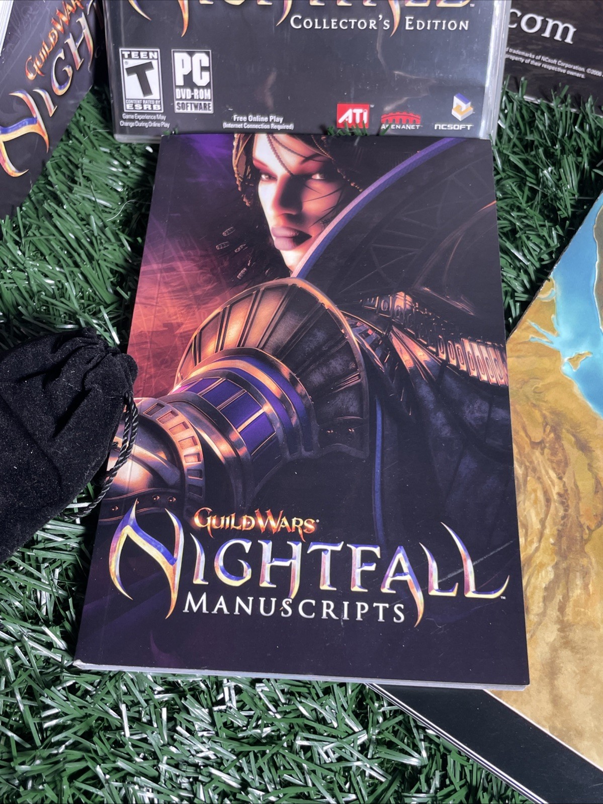 Guild Wars: Nightfall – Collector’s Edition (PC CD-ROM) Complete Set, Great Cond