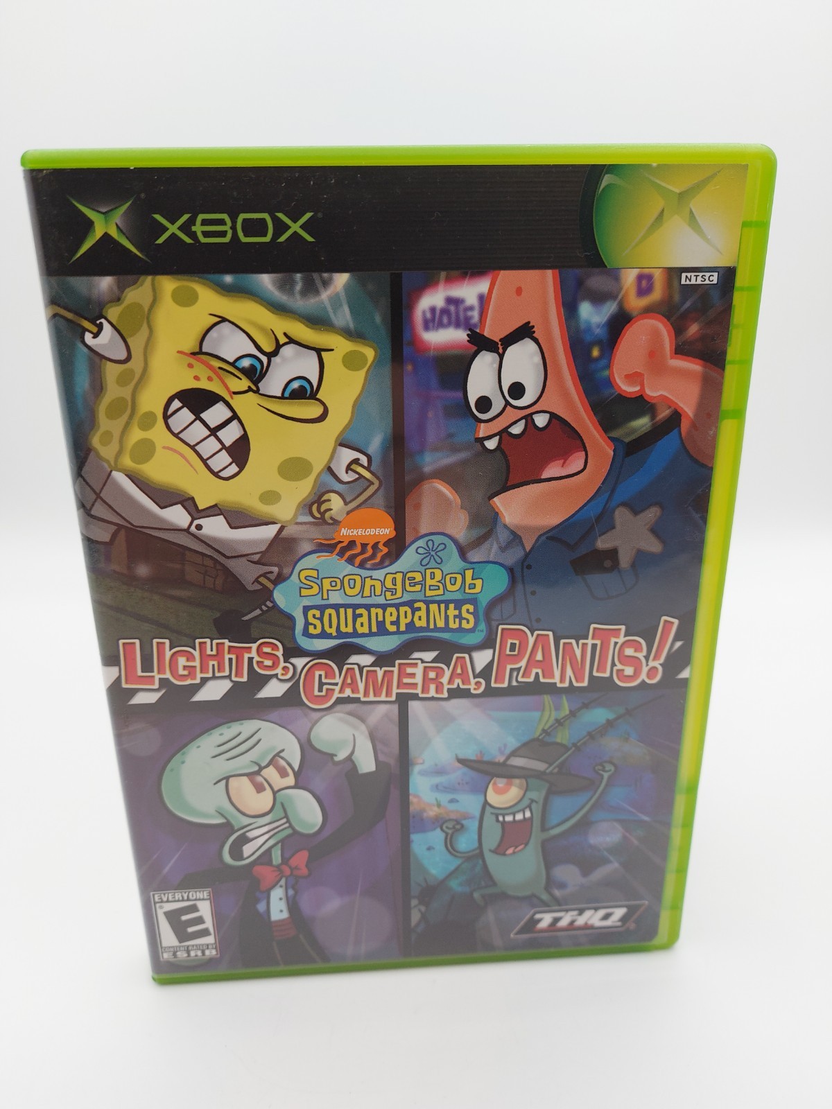 Spongebob Squarepants: Lights, Camera, Pants! (MICROSOFT XBOX, 2005) CIB RM1