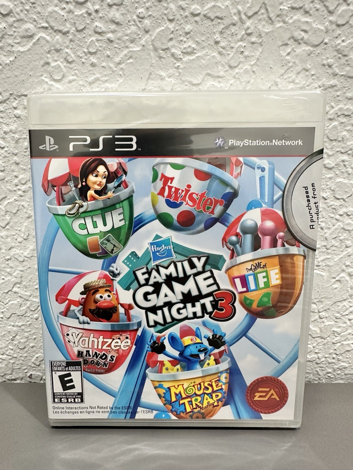 Hasbro Family Game Night 3 (Sony PlayStation 3, 2010) PS3 New Sealed