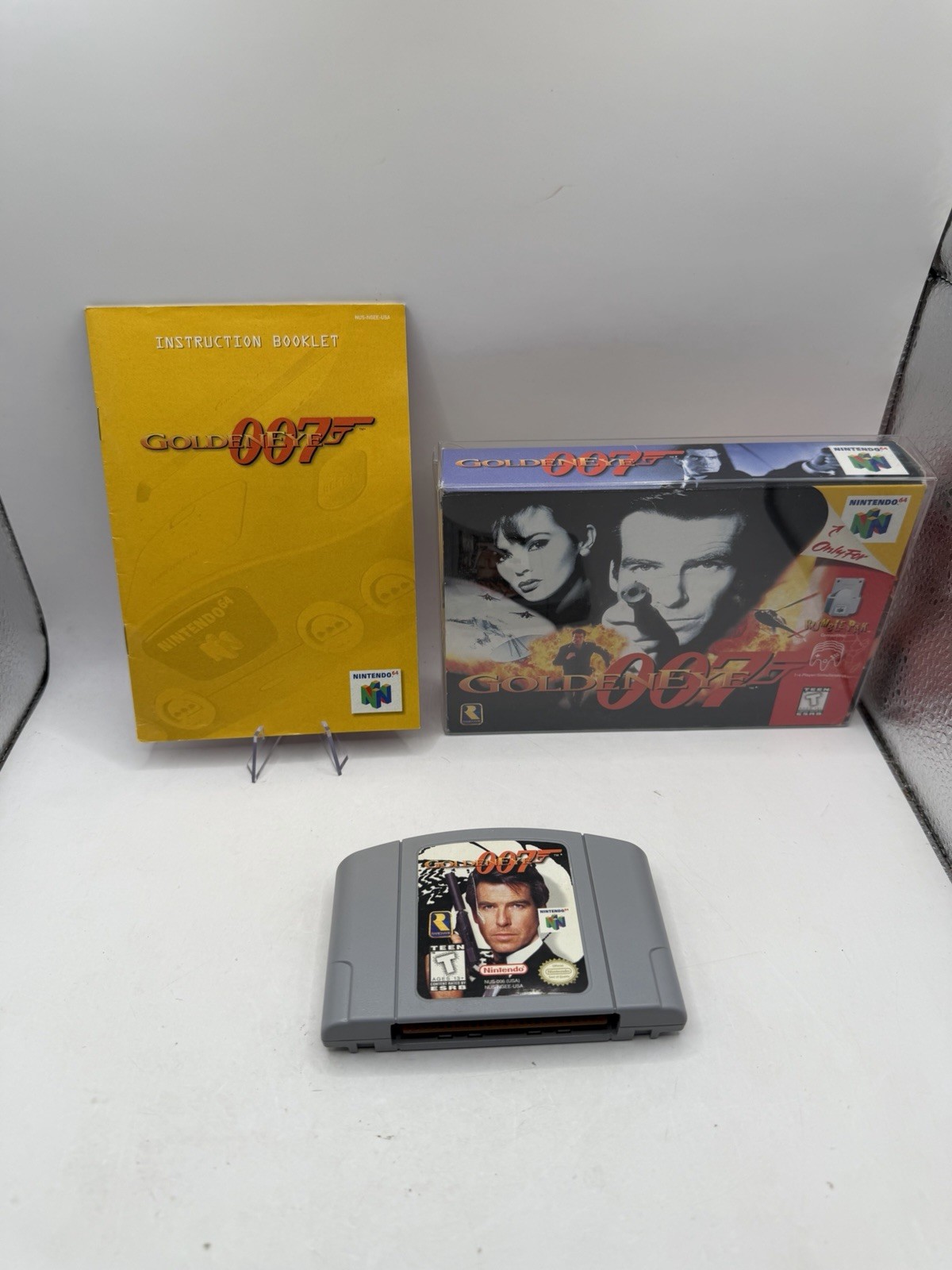 Goldeneye 007 (Nintendo 64, N64, Complete, Authentic, & Tested) Fast Shipping