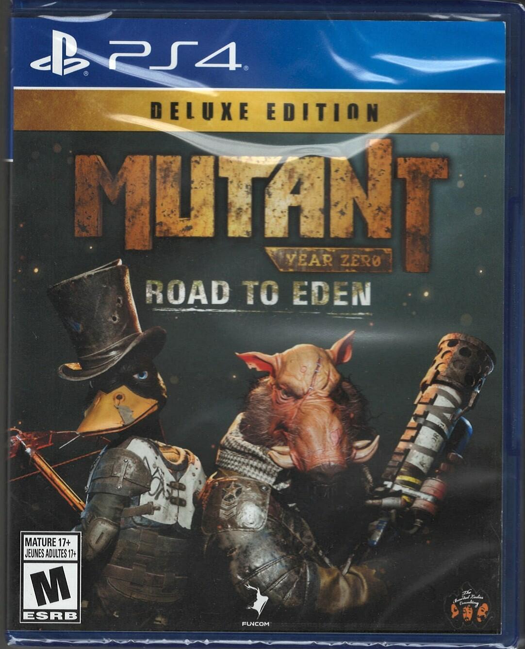 Mutant Year Zero: Road to Eden Deluxe Edition PS4 (Brand New Factory Sealed US V