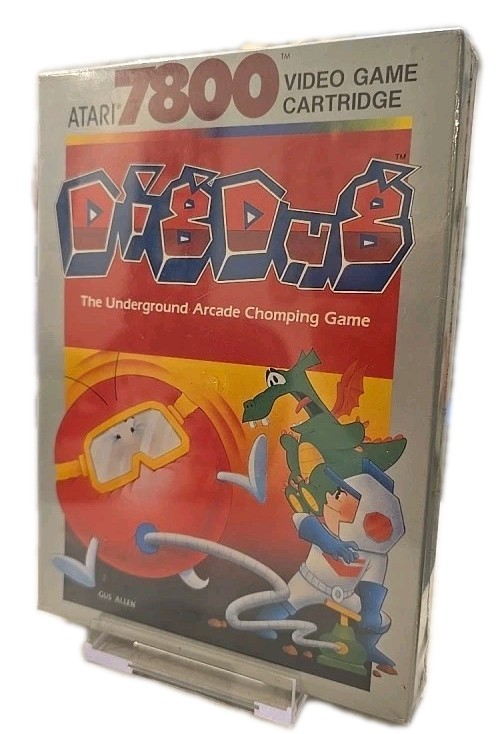 Atari Home Console Bundle: Dig Dug (7800) & Space Invaders (2600) – BOTH SEALED